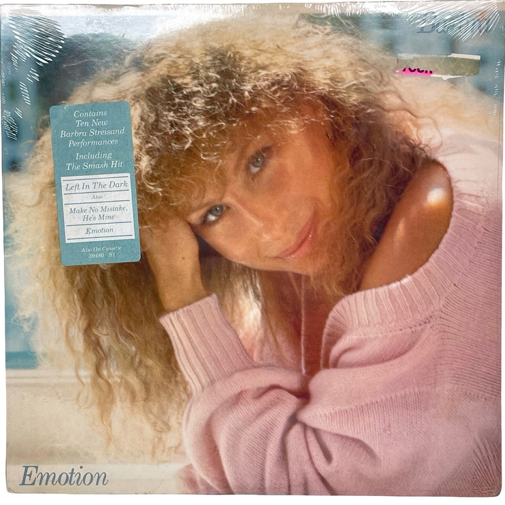 Barbra Streisand Emotion Vinyl Record LP Columbia 39480 1984 Pop Vocal NEW
